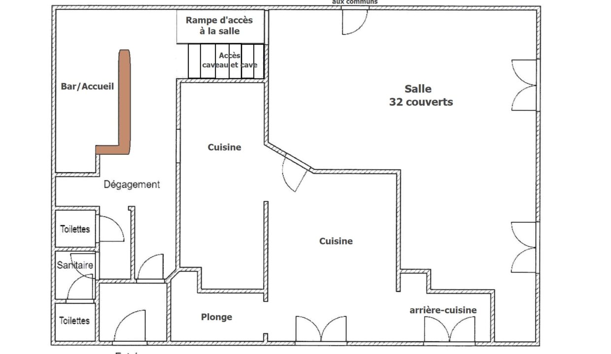 Plan Rez-de-chaussée